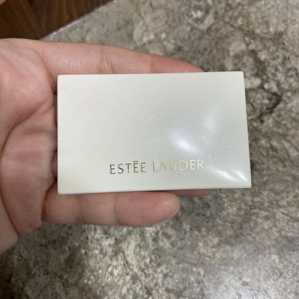 ESTEE LAUDER COMPACT DISC EYESHADOW Duo Pink 5 69/ Brown 8 56 .04‎ OZ NEW